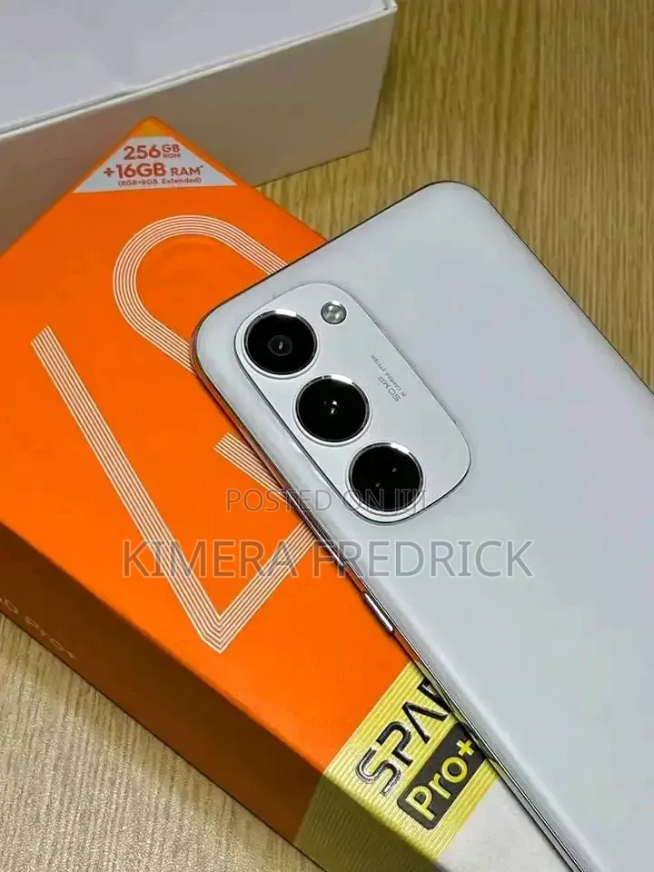 New Tecno Spark 40 Pro+ 256 GB White