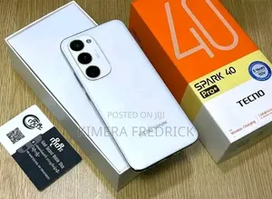 New Tecno Spark 40 Pro+ 256 GB White