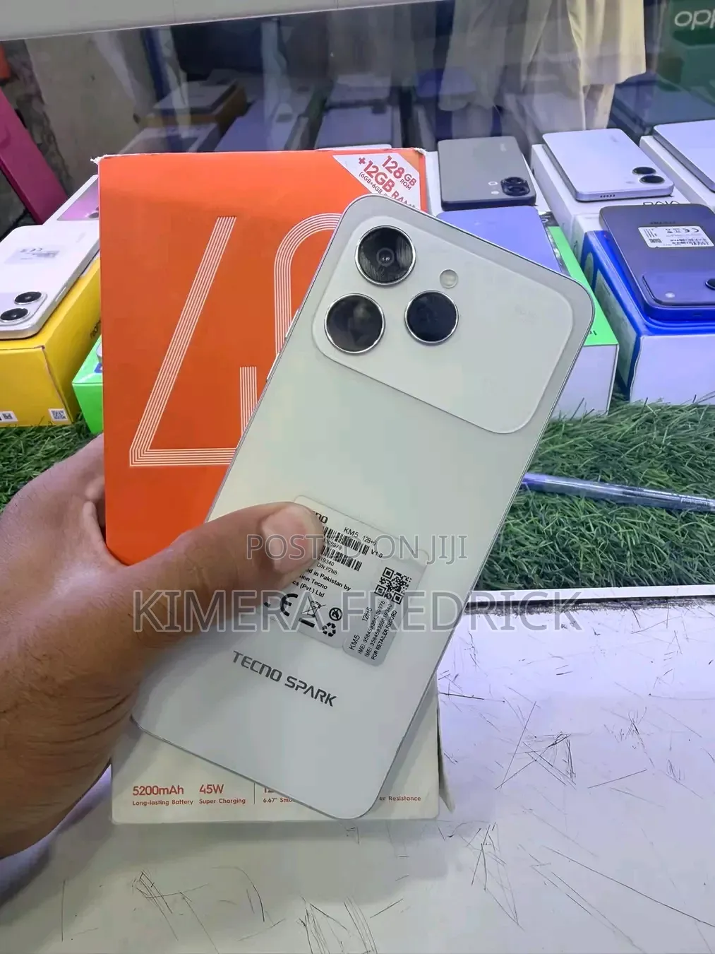 New Tecno Spark 40 256 GB Gray