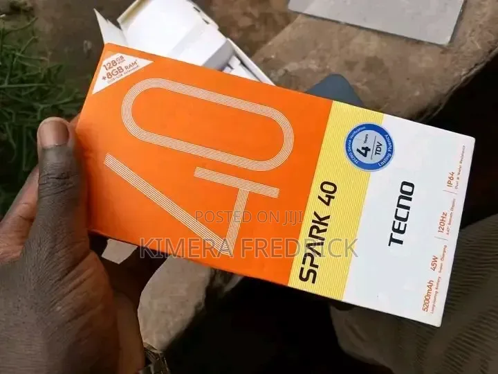 New Tecno Spark 40 256 GB Gray