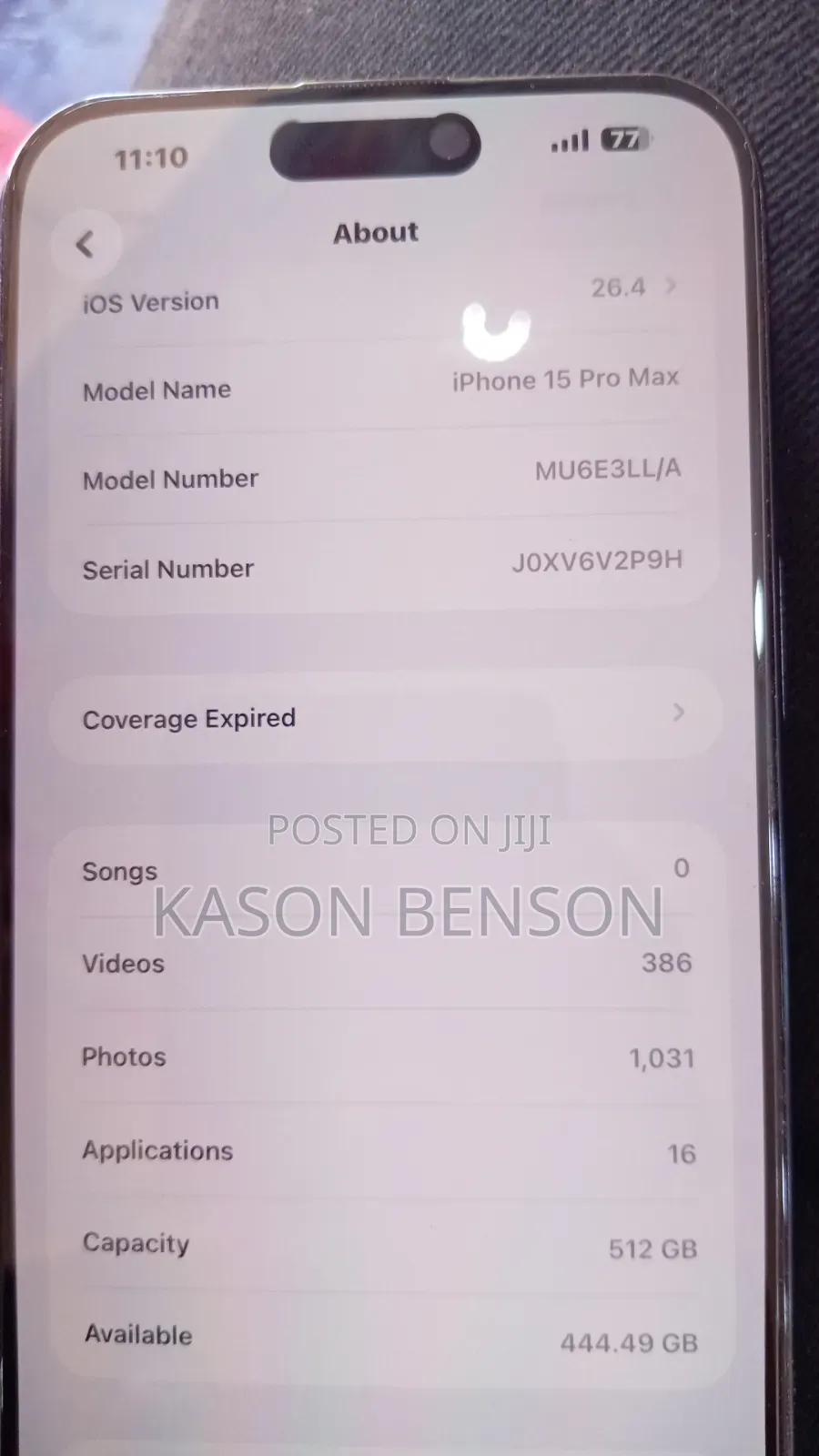 Apple iPhone 15 Pro Max 512 GB Blue