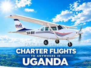 CHARTER FLIGHTS to Anywhere in Uganda