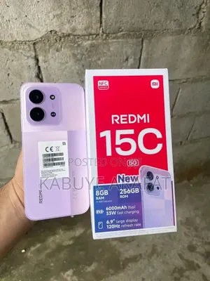 New Xiaomi Redmi 15C 256 GB Purple