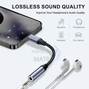 USB Type -C to 3.5mm Jack Headphone Amplifier Aux Adapte