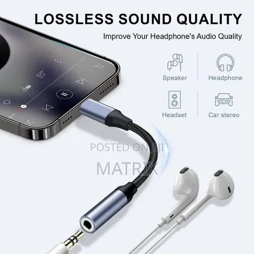 USB Type -C to 3.5mm Jack Headphone Amplifier Aux Adapte