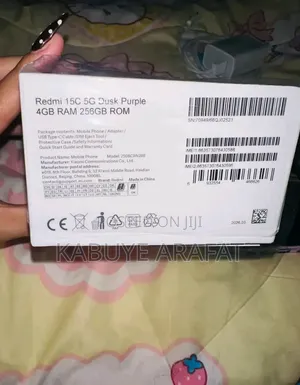 New Xiaomi Redmi 15C 256 GB Black
