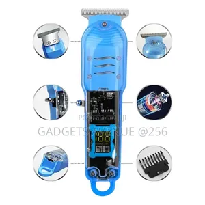 Charging-Hairdresser Transparent Electric Hair Trimmer
