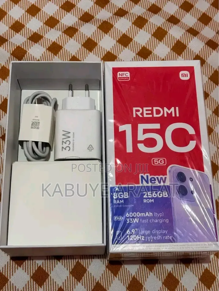 New Xiaomi Redmi 15C 256 GB Purple