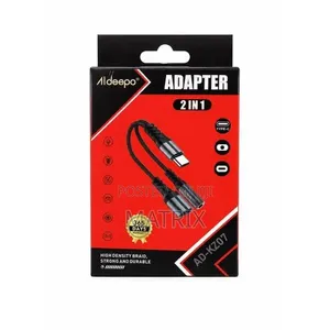 Type C to Audio Headphone & Charging Adapter