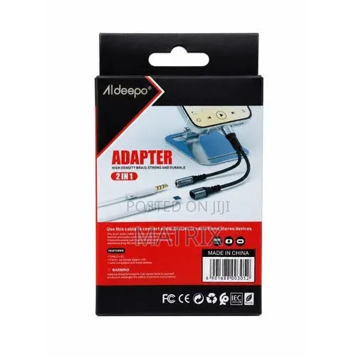 Type C to Audio Headphone & Charging Adapter