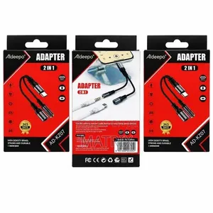 Type C to Audio Headphone & Charging Adapter