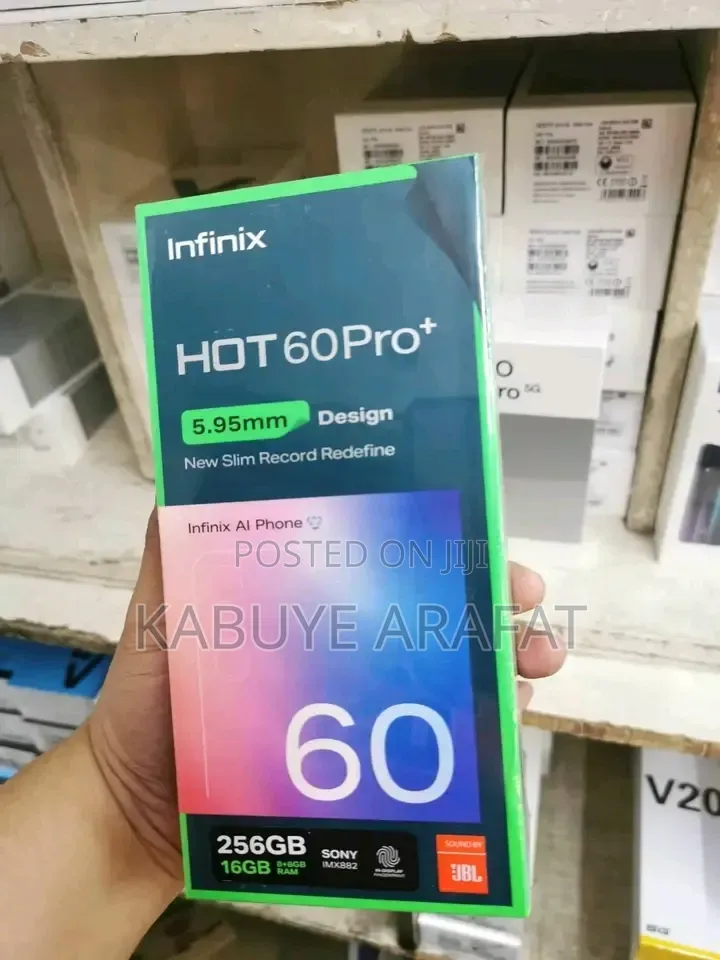 New Infinix Hot 60 Pro+ 256 GB Black