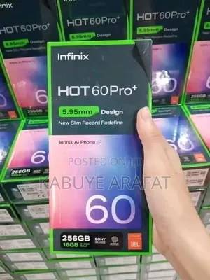 New Infinix Hot 60 Pro+ 256 GB Gray