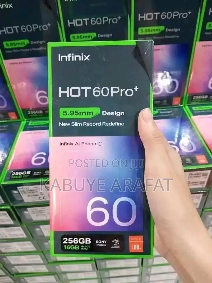 New Infinix Hot 60 Pro+ 256 GB Gray