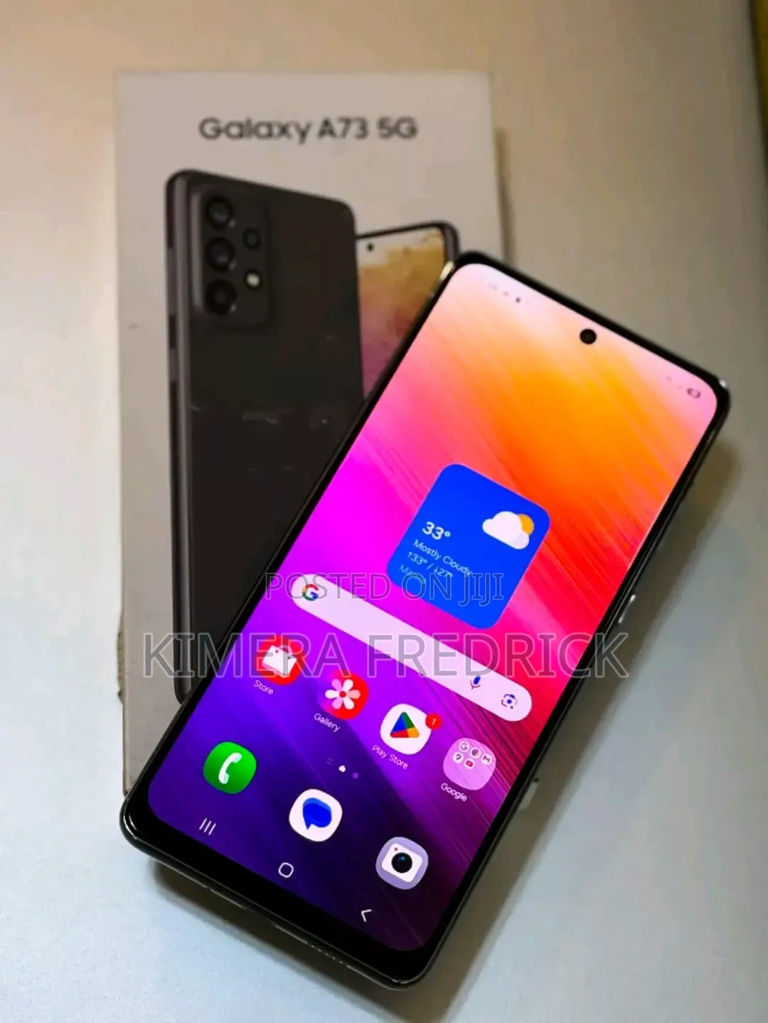 New Samsung Galaxy A73 5G 256 GB Black