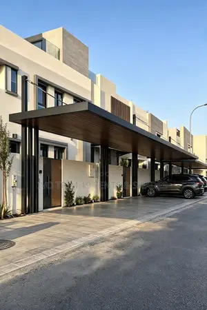 Continuous Linear Cantilevered Driveway Carport System
