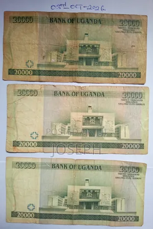 Commemorative Bank of Uganda Bank Note - P46b-20,000 Shillings