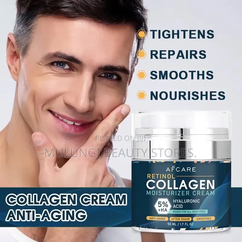 Afcare Retinol Collagen Moisturizer Cream for Men.
