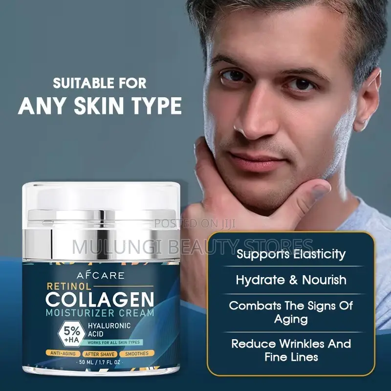 Afcare Retinol Collagen Moisturizer Cream for Men.