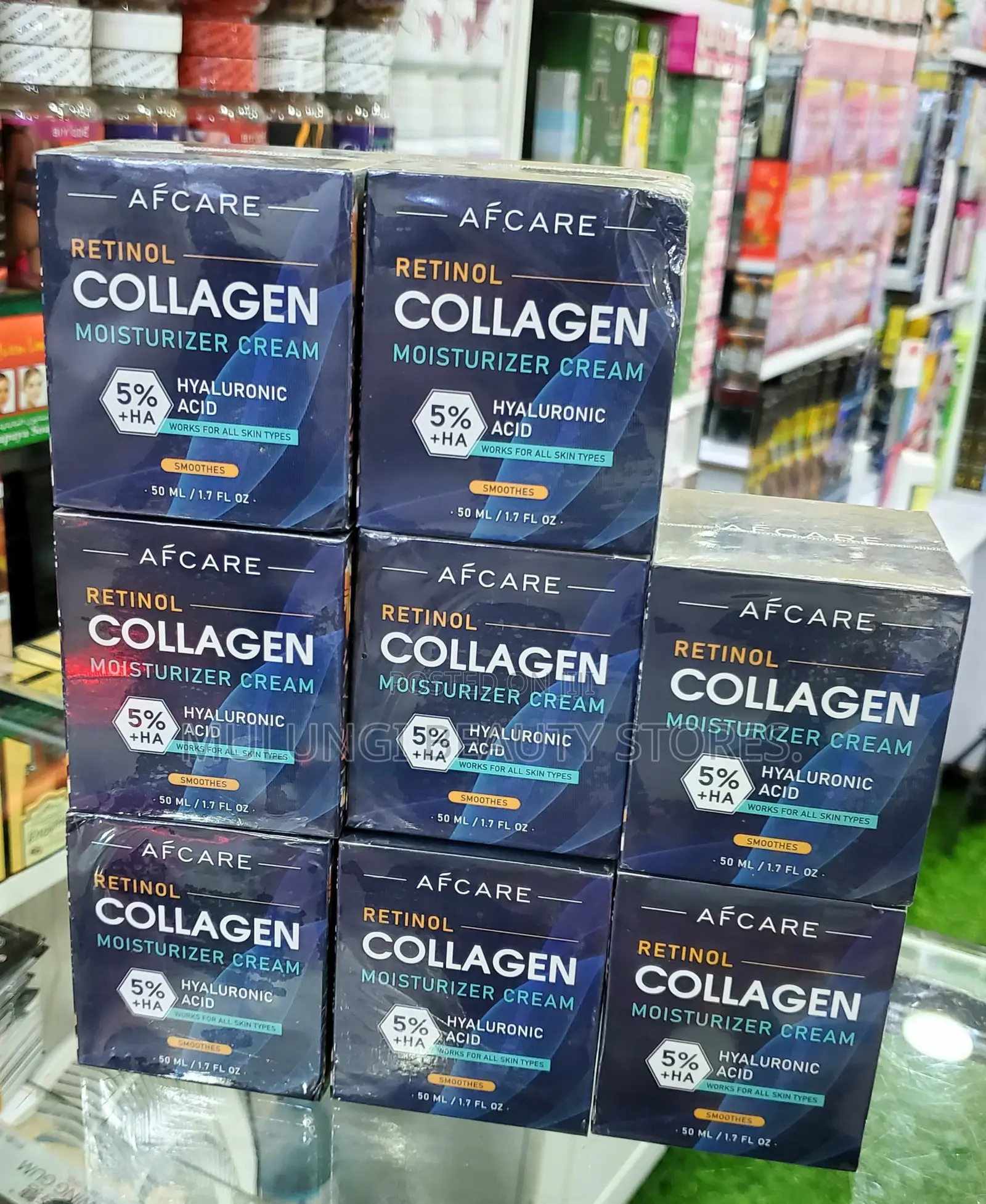 Afcare Retinol Collagen Moisturizer Cream for Men.