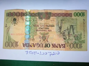 Bank of Uganda Bank Note - P39Aa- 1000 Shillings