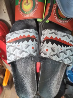 Goyard X Sprayground Shark Slides