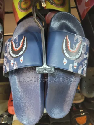 Shark Camo Slide Sandals