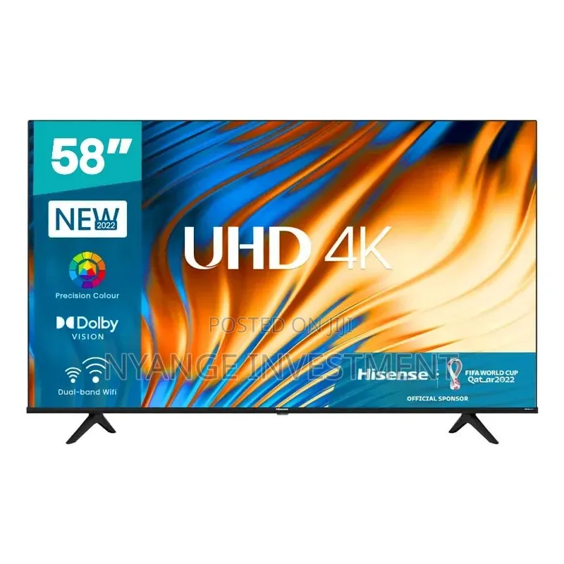 Hisense 58inches Smart TV Set.