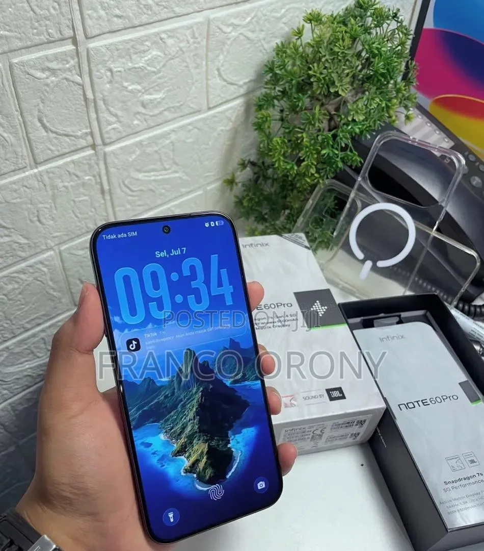 New Infinix Note 60 Pro 256 GB Blue