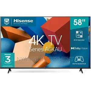 Hisense 58inches Smart TV Set.