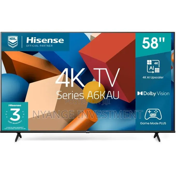 Hisense 58inches Smart TV Set.