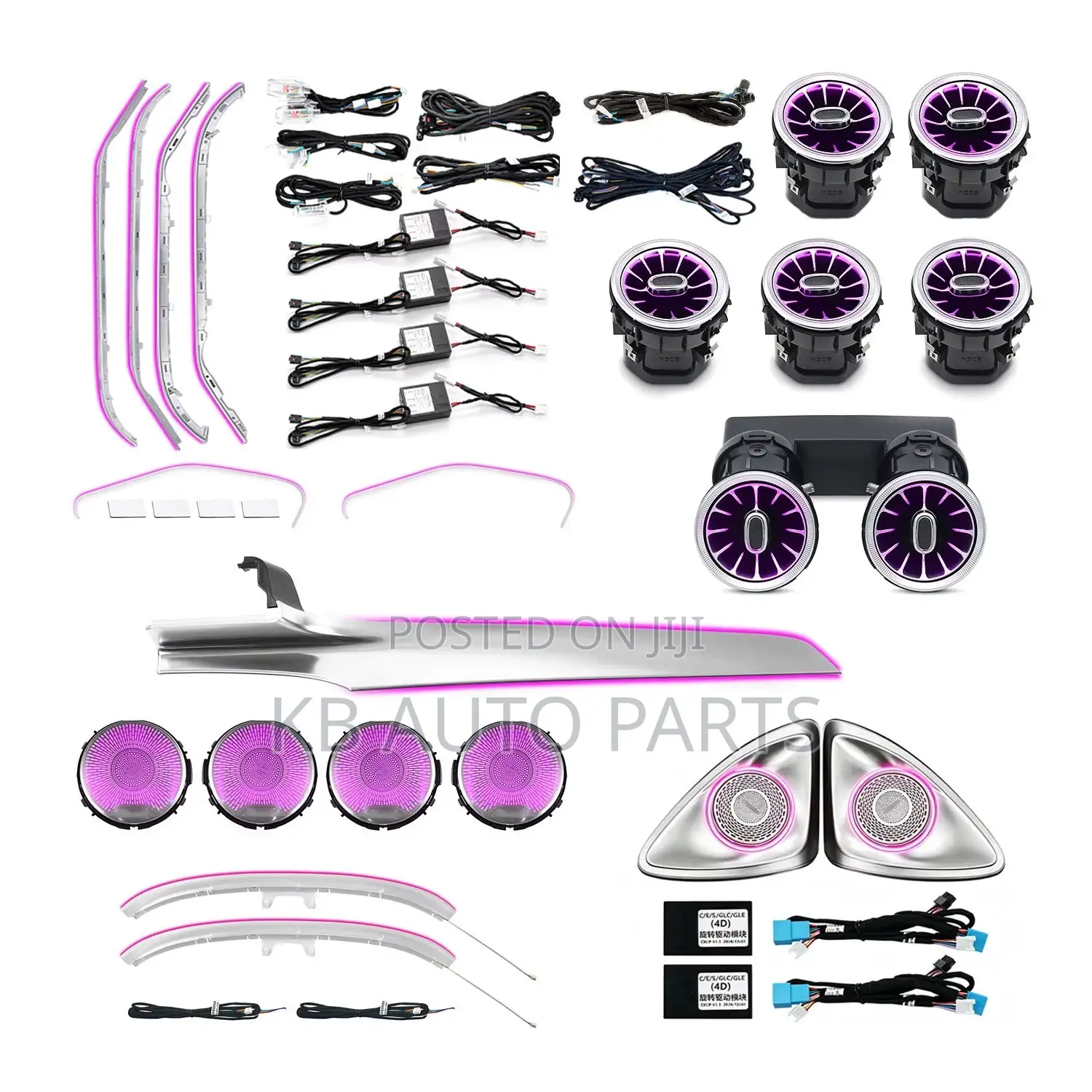 Benz C-Class Ambient Lights/Interior Upgrade Kit to 2020