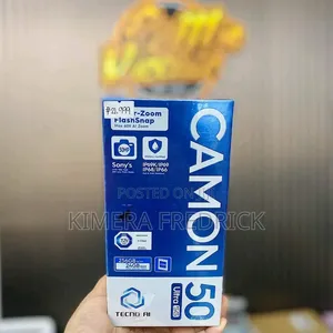 New Tecno Camon 50 Ultra 256 GB Gold