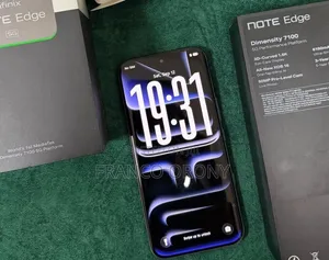 New Infinix Note Edge 256 GB Silver