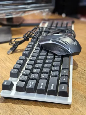 Wired USB Gaming Keyboard and Mouse Combo,
