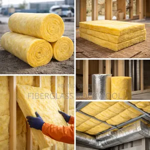 Fiberglass/Rockwool (Acoustic and Thermal Treatment) Materials