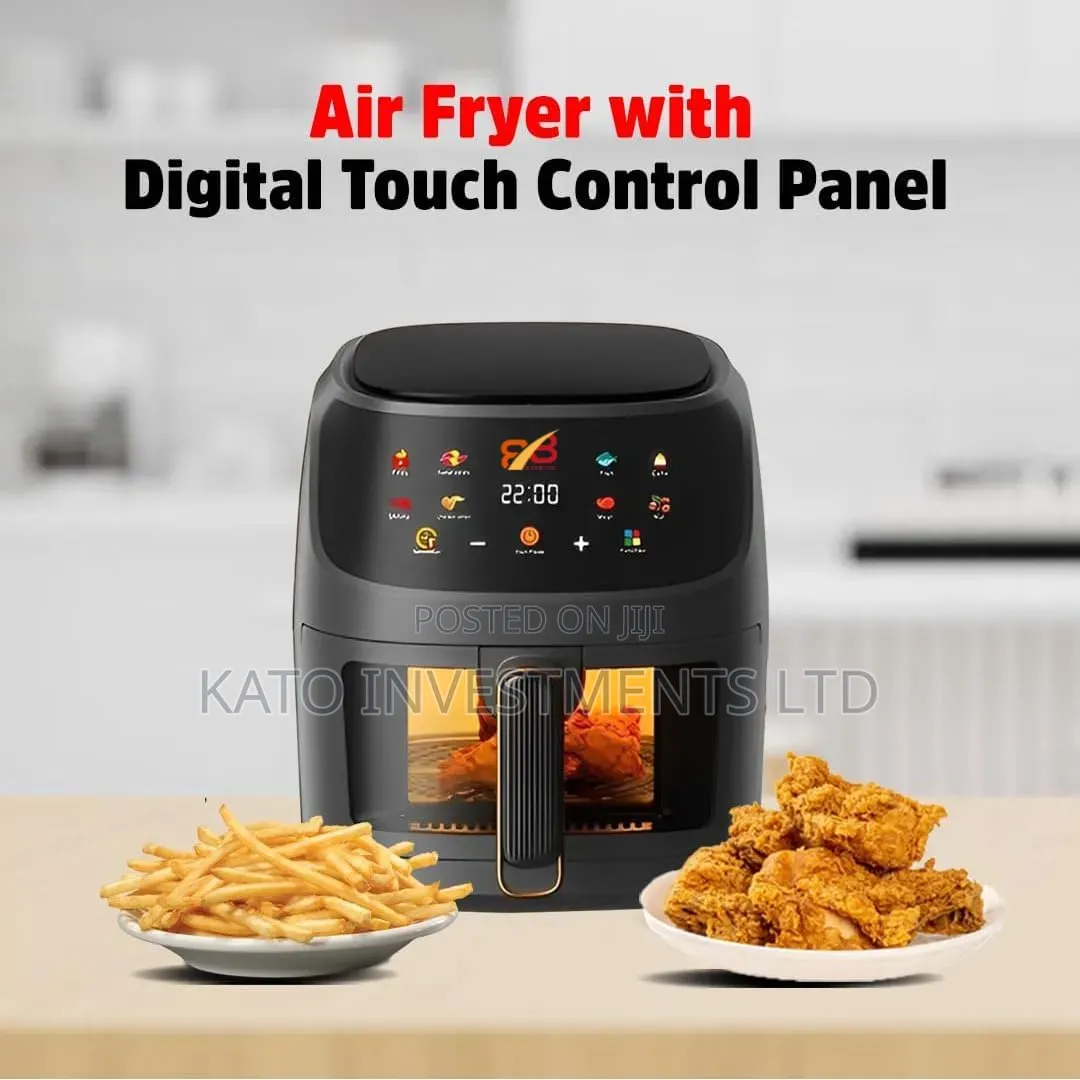 AZOOZ Digital Oil-Free Air Fryer 8L With Display