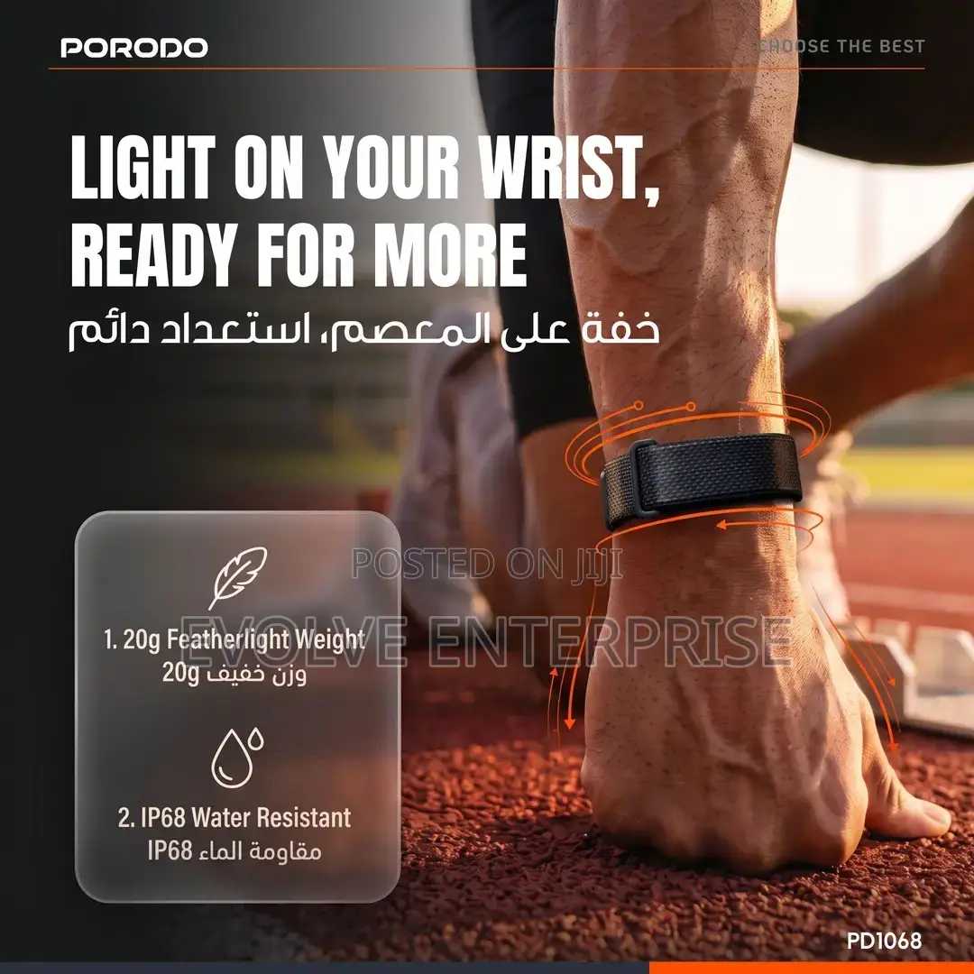 Porodo TrackFit Evo Smart Health Tracking Band