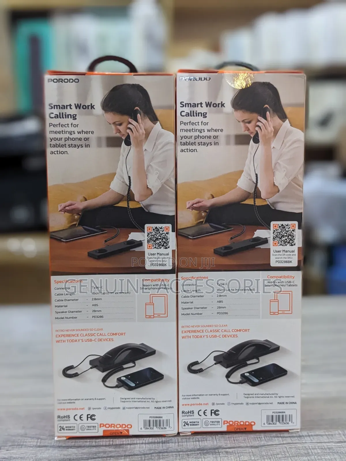 Porodo Classic Retro Telephone Handset