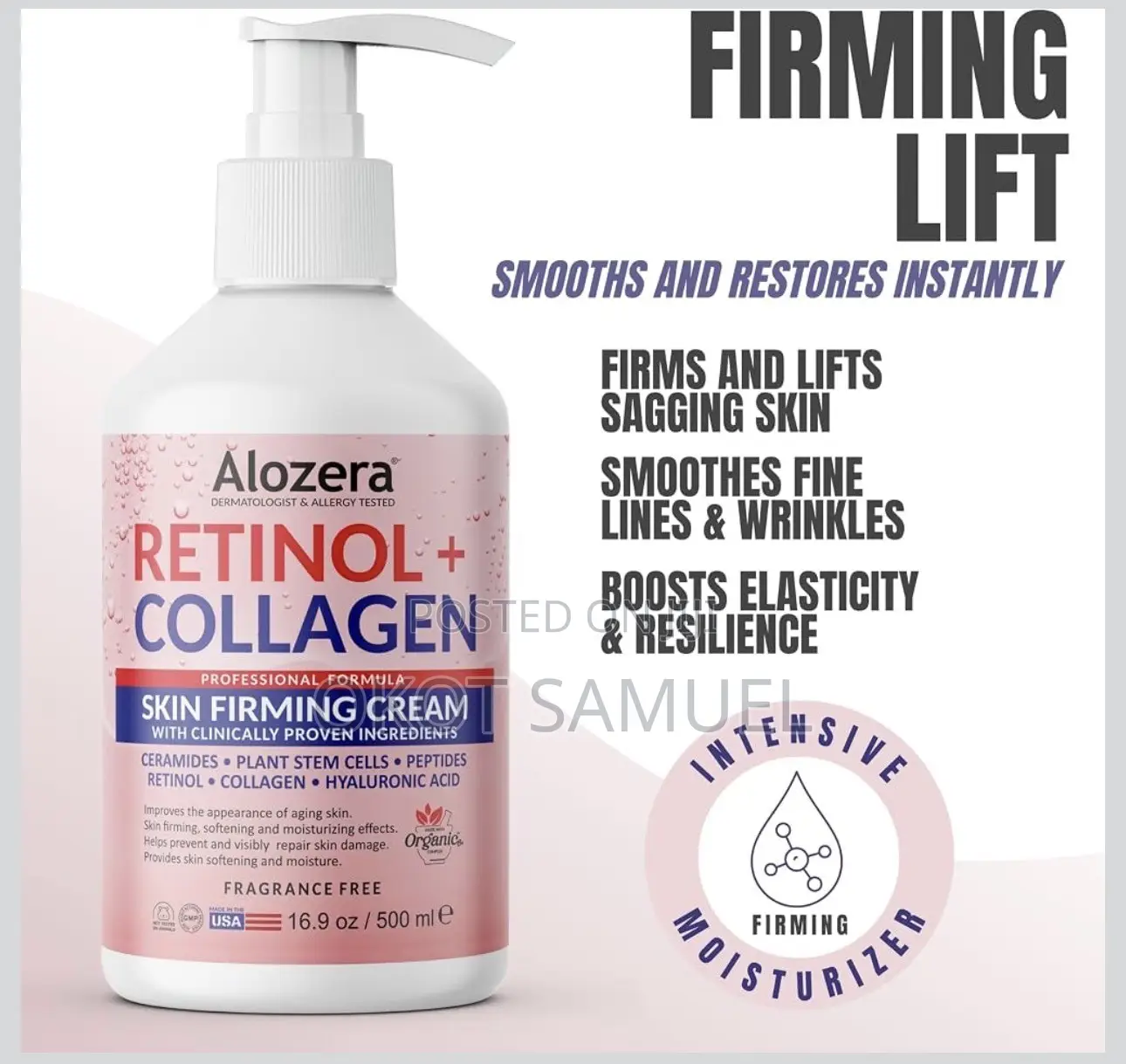 Firming Anti Aging Body Lotion Retinol + Collagen