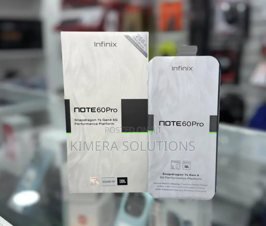 New Infinix Note 60 Pro 256 GB Blue