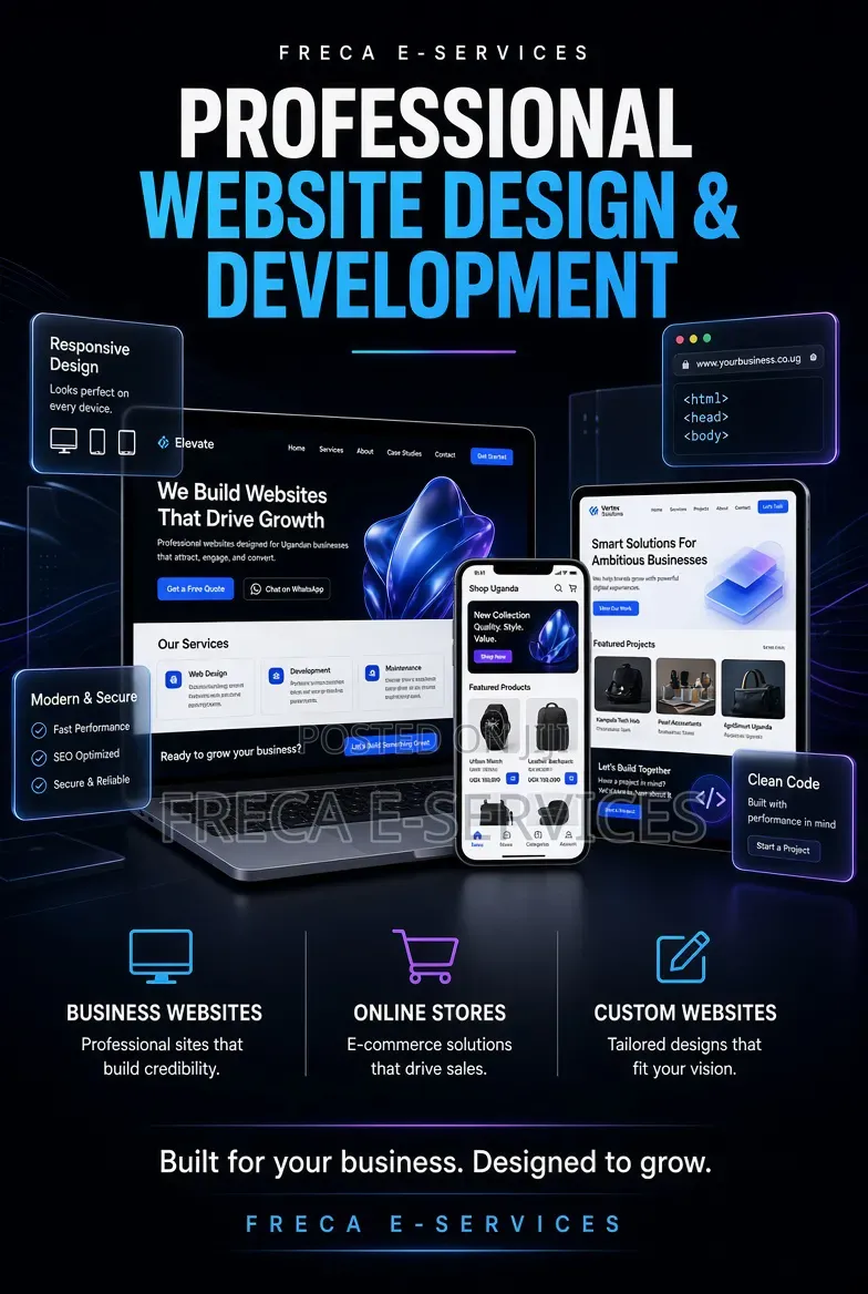 Professional Website Design & Development