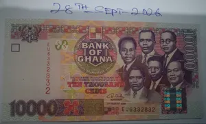 Bank of Ghana - P35c -10,000 Cedis Bank Note