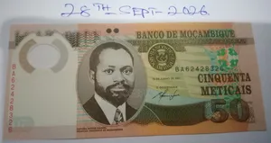 Commemorative Mozambique Bank - P1450 - 50 Meticais Bank Note