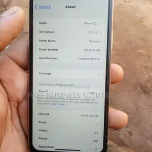 Apple iPhone X 64 GB White
