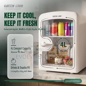 Green Lion GMF-65 Mini Fridge, 4L for Skincare and Cosmetics