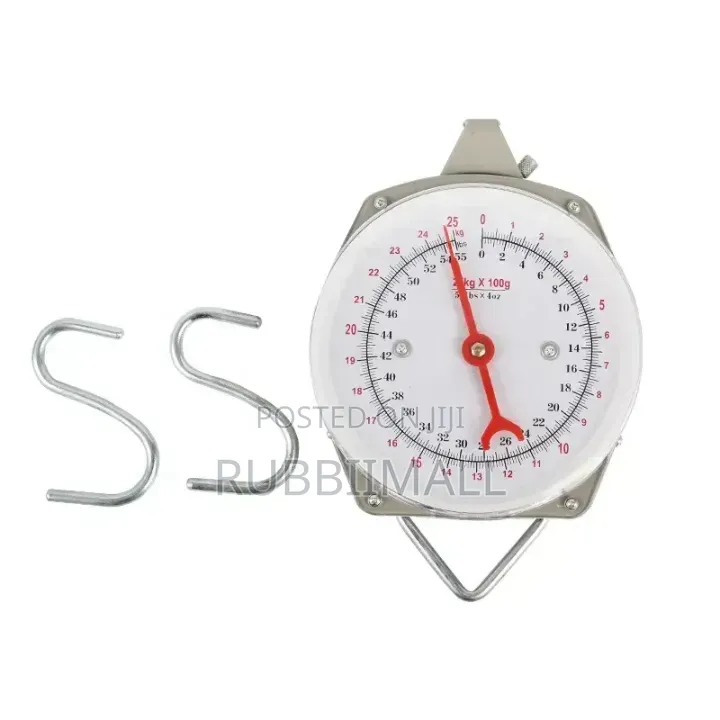 Mechanical Hanging Dial Scale 25Kg / 55 Ib