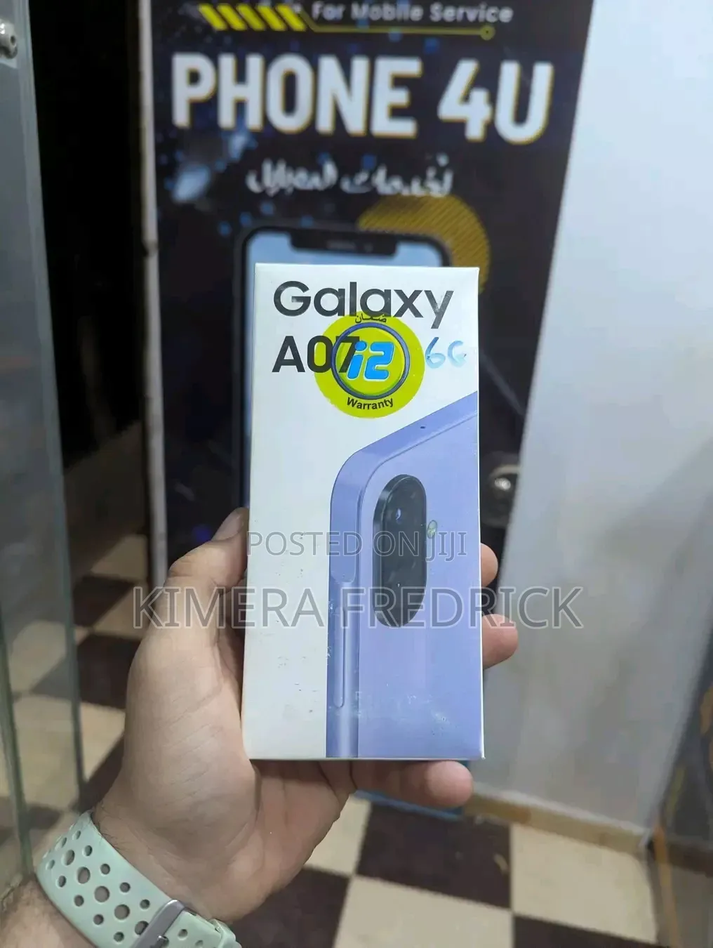 New Samsung Galaxy A07 5G 128 GB Purple