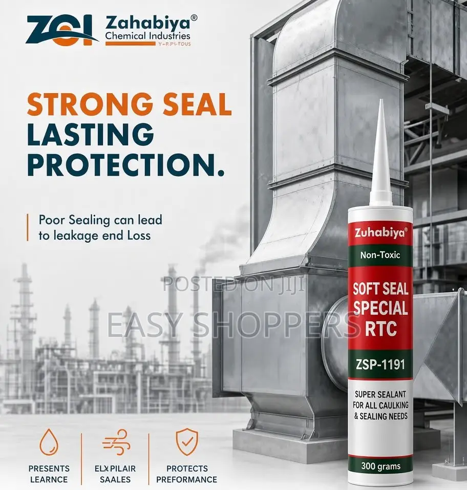 Zahabiya Soft Seal Special High-Viscosity Caulking Sealant 300grams