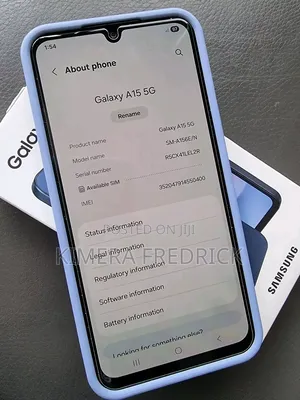 New Samsung Galaxy A15 5G 256 GB Gray